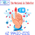 Hoje é o Dia Nacional do Diabetes, vale lembrar da importância de manter o acompanhamento da saúde ocular em dia, por conta da relação direta com a Retinopatia Diabética, que em casos avançados pode resultar na perda da visão.